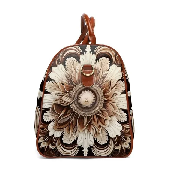 waterproof travel bag boho,Unisex travel bag, Everyday Travel Bag, Colorful - Picture 3 of 9